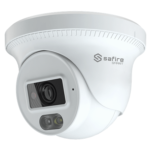 Safire Smart - IP-Turret-Kamera Reihe B1 - Auflösung 4 Megapixel (2566x1440) - Objektiv 2.8 mm | Erweiterte Bewegungserkennung -